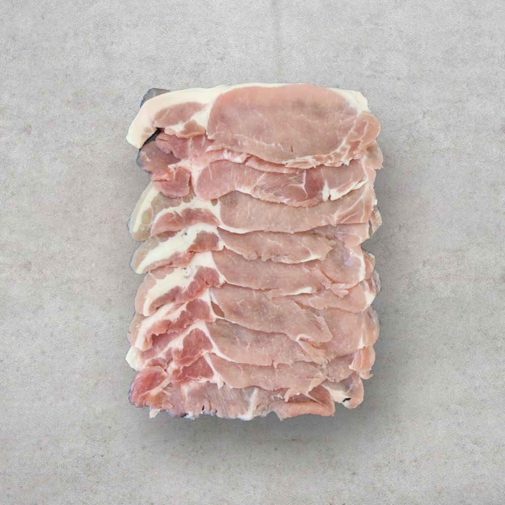 Unsmoked Bacon from Robertson’s of ardrosaan