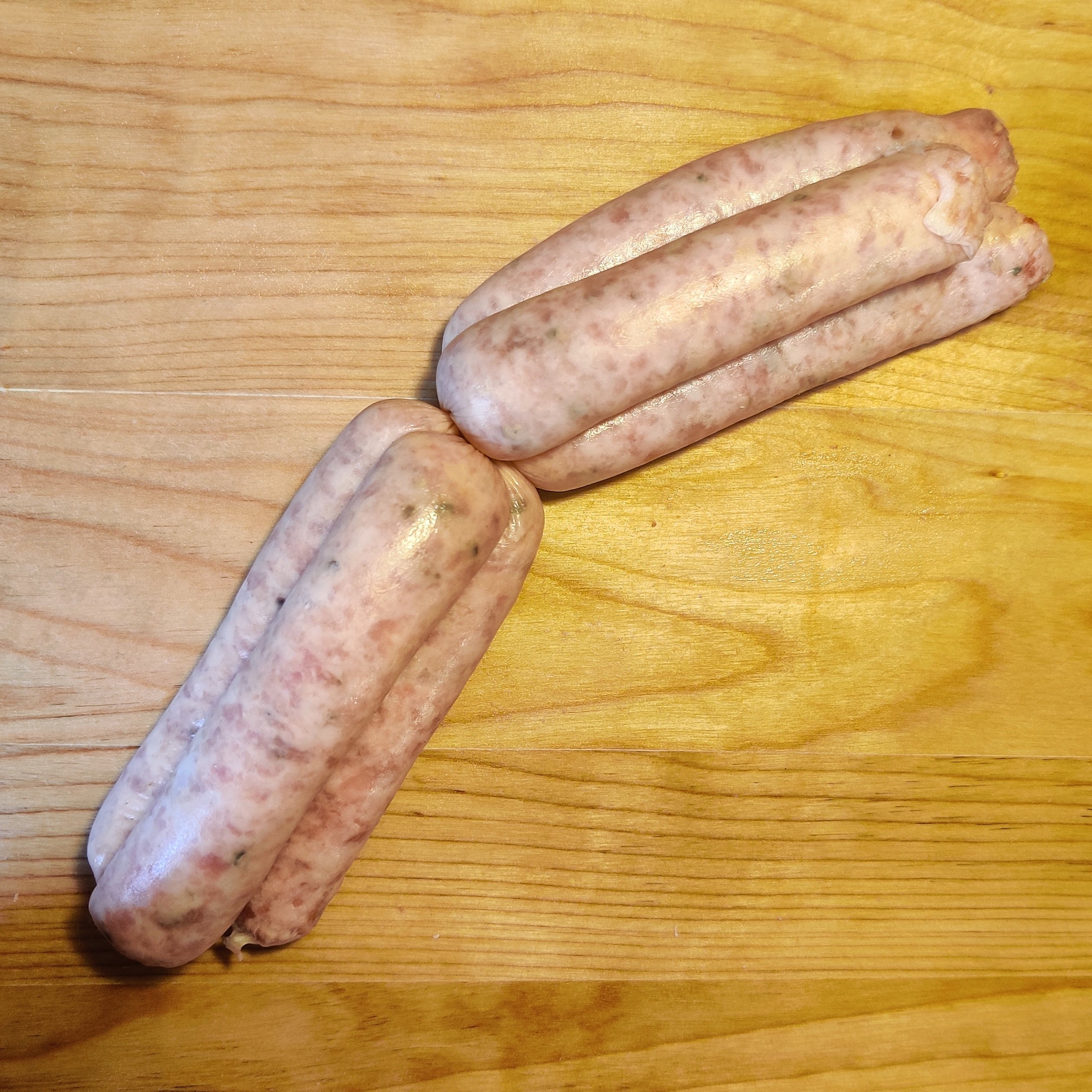 Pork Sausages with Cracked Pepper
