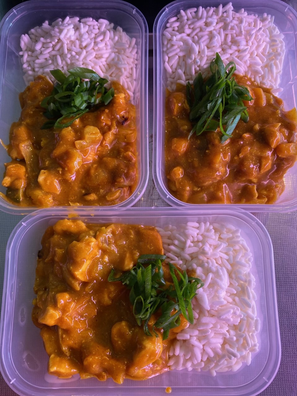 Lean Chicken Curry & Rice